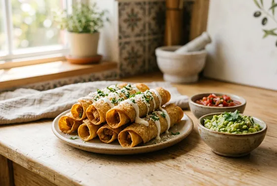 Taquitos de pollo
